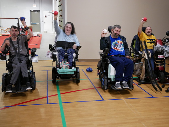 Boccia team