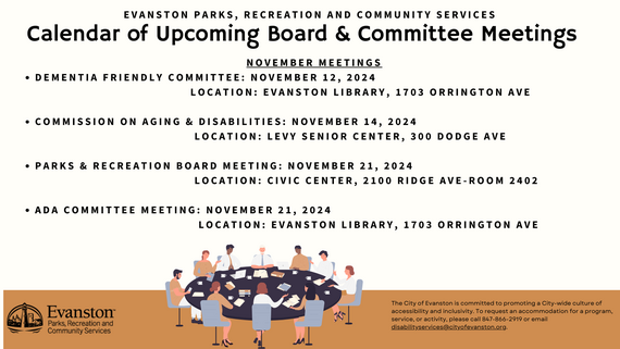 November meeting calendar