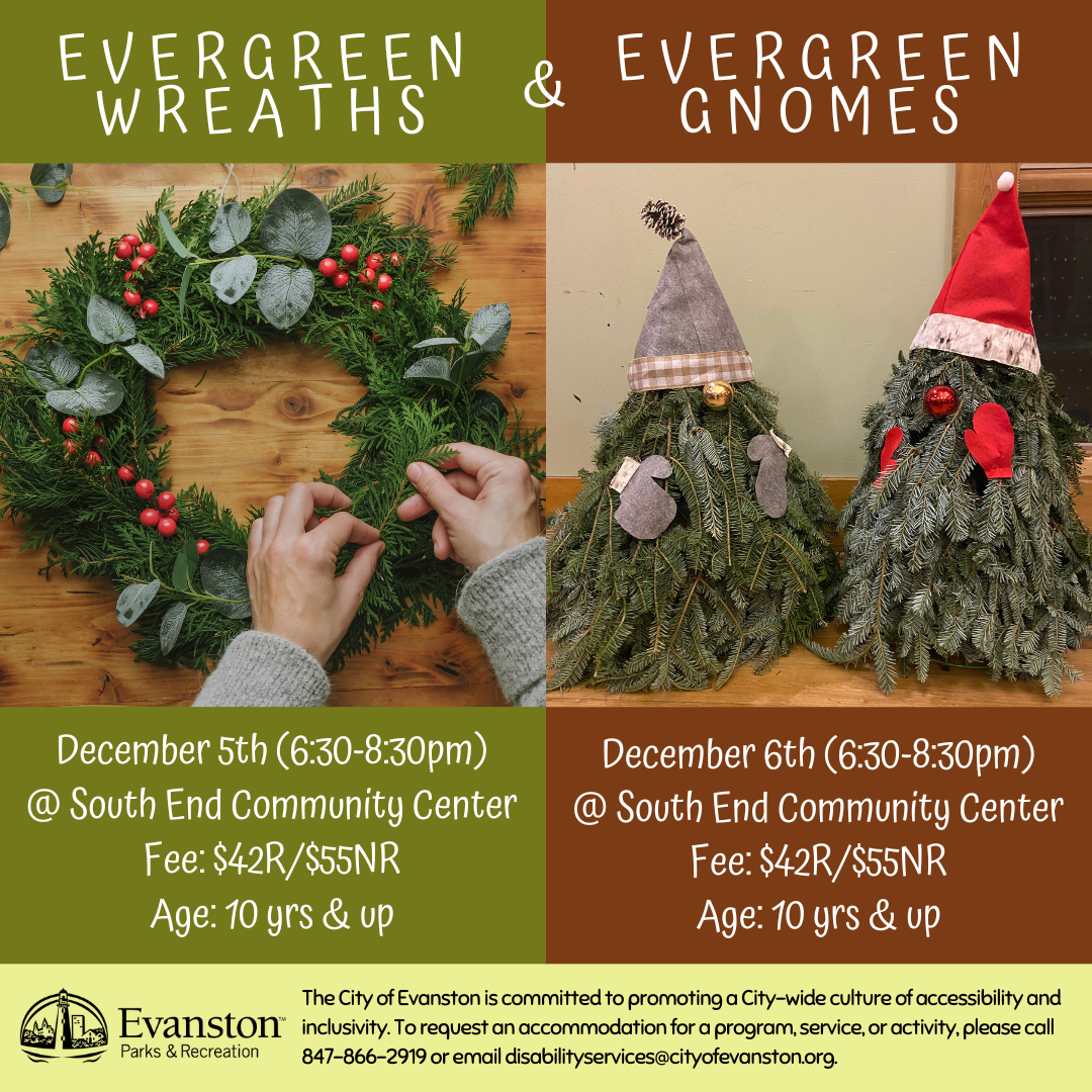 evergreen wreaths