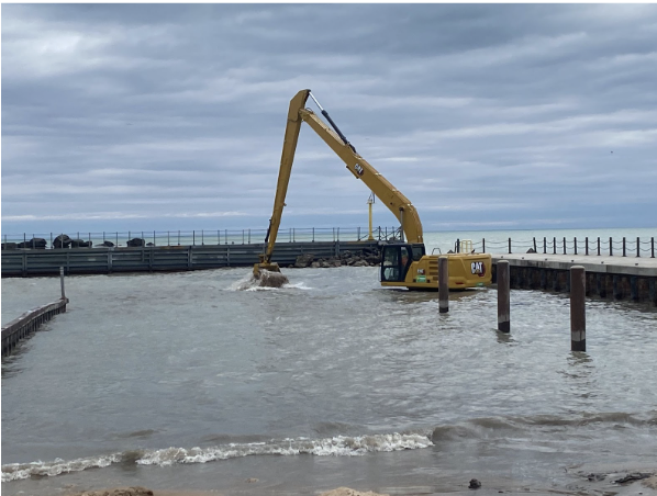 boat launch dredging