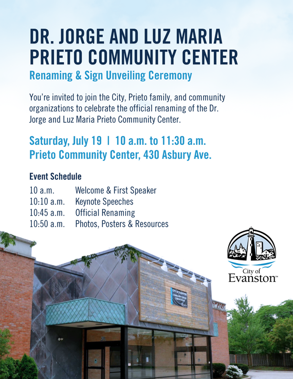 Prieto Community Center Invite
