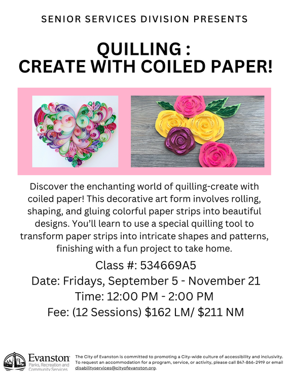 Quilling Class