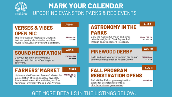 weekly schedule aug 8