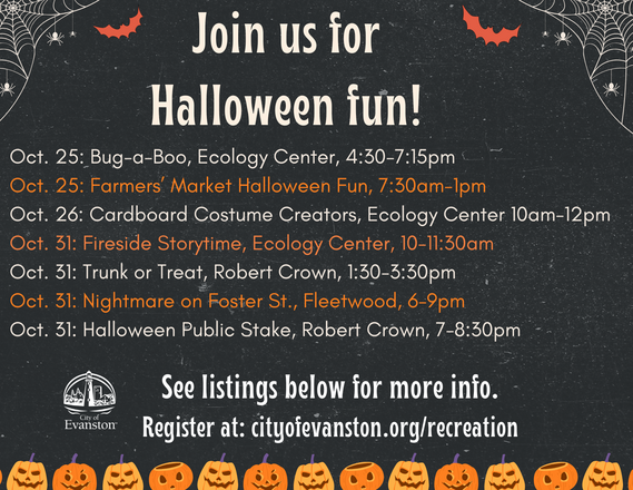 halloween schedule oct 25