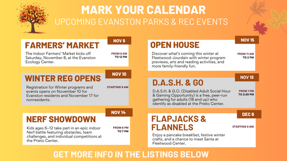 nov 7 weekly schedule