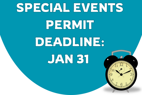 special events deadline