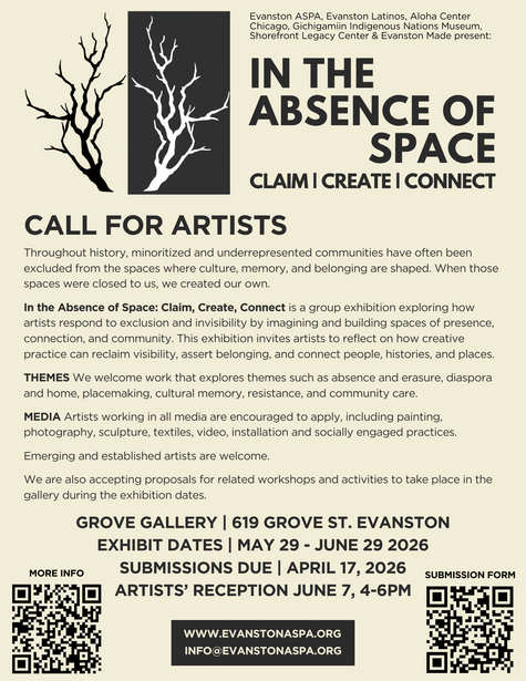 Announcement for an artist  call for art