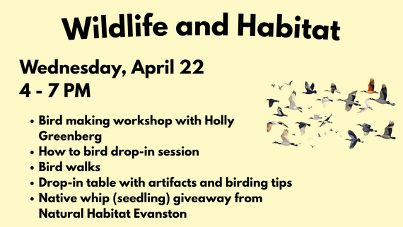 Earth Week 2026 Wednesday activities flyer