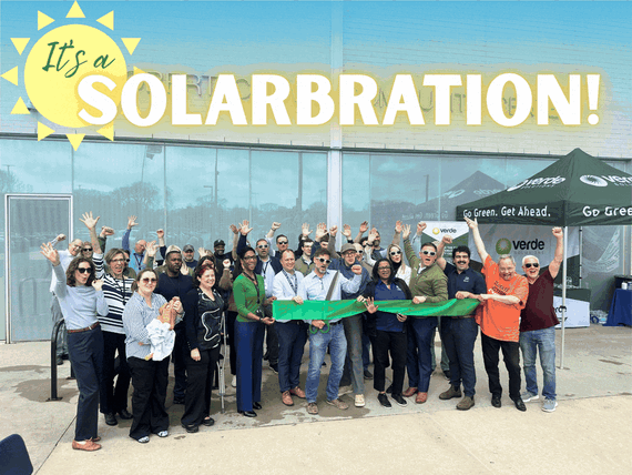 Rotating Gif of solar images from the roof of the Robert Crown Community Center
