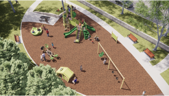 synder tot lot playground concept