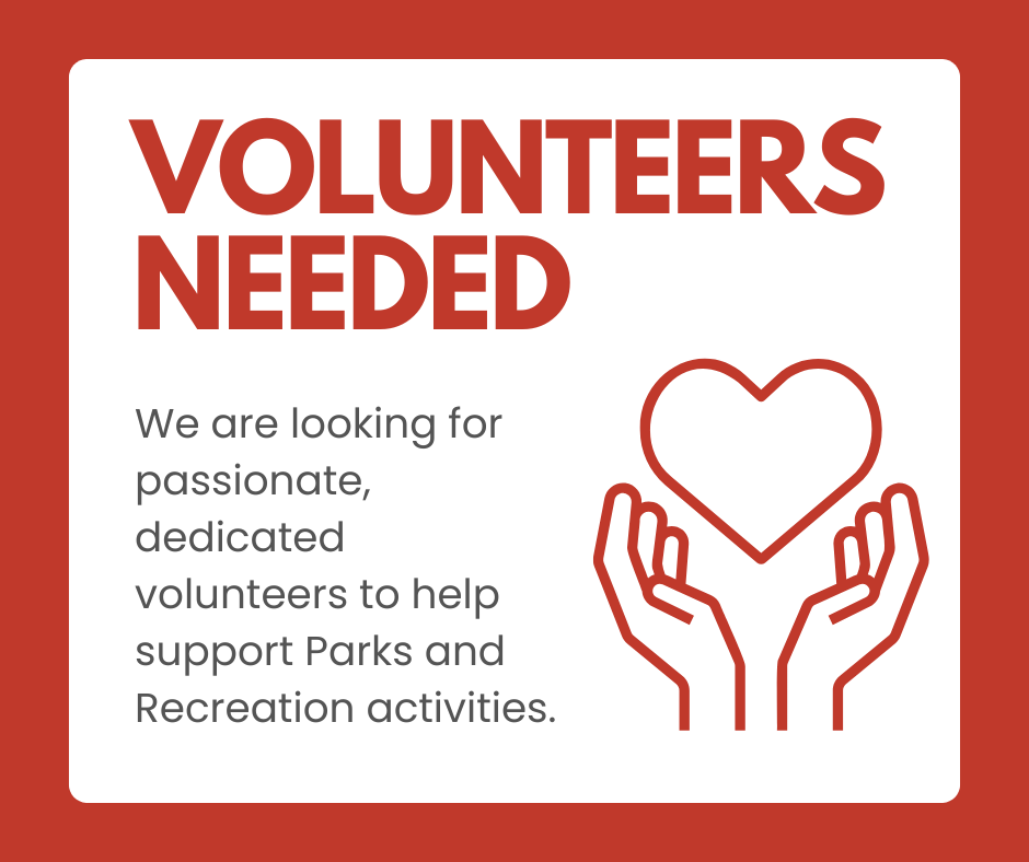 volunteers needed graphic