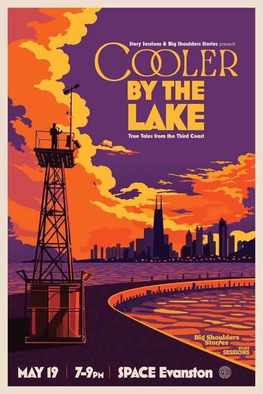 cooler by the lake