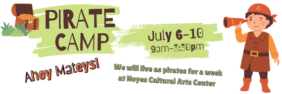 Pirate Camp flyer