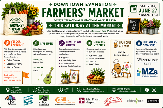June 27 2027 farmers market activities