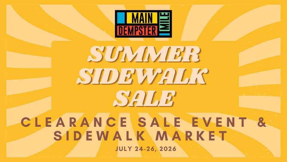 MDM sidewalk sale