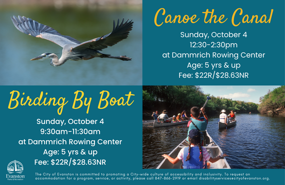 canoe the canal birding by boat