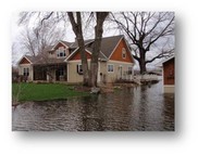 Flooded home 