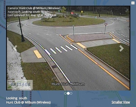 PASSAGE camera roundabout