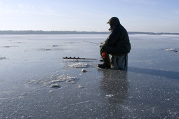 ice fishing