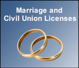 Marriage and Civil Union License