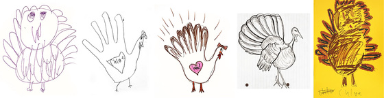 Hewitt turkey drawing entries