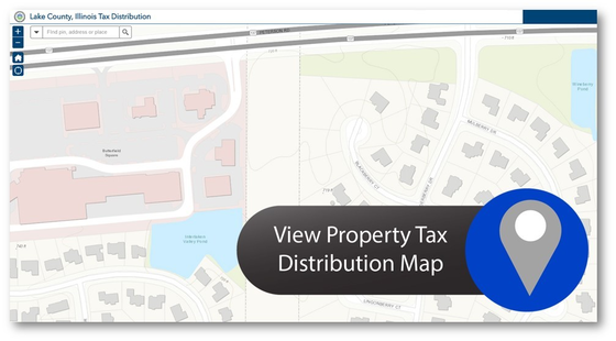 Property tax distribution map