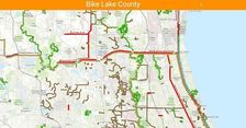 Bike Lake County app