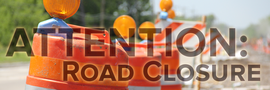 road closure alerts