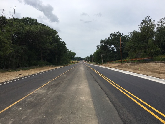 cedar lake road re-opened