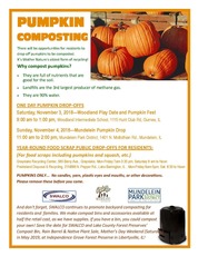 Composting Pumpkins 2018