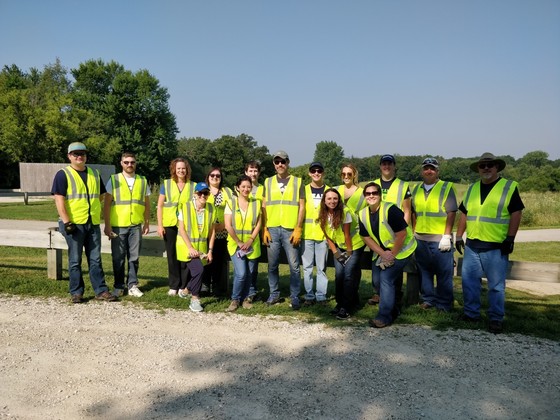 Adopt A Highway Volunteers in July 2018