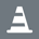 Color 9 traffic Cone 36px
