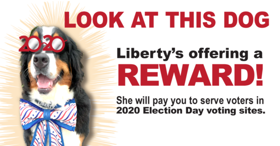 We need election day workers