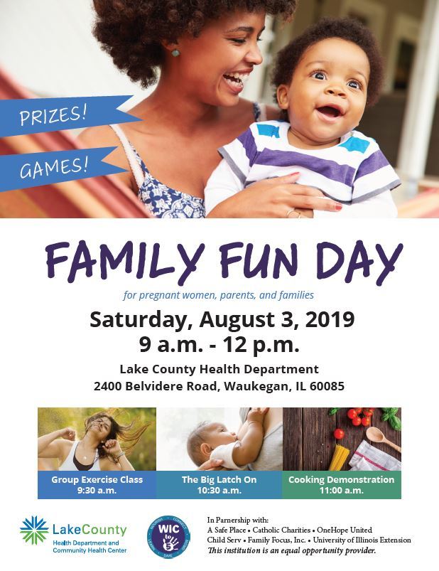 WIC Family Fun Day 2019 - English