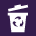 Color 8 Recycle bin