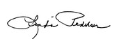 Linda Pedersen signature