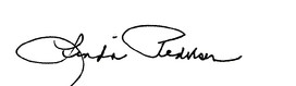 Linda Pedersen signature
