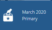 March 2020 Primary Election Icon