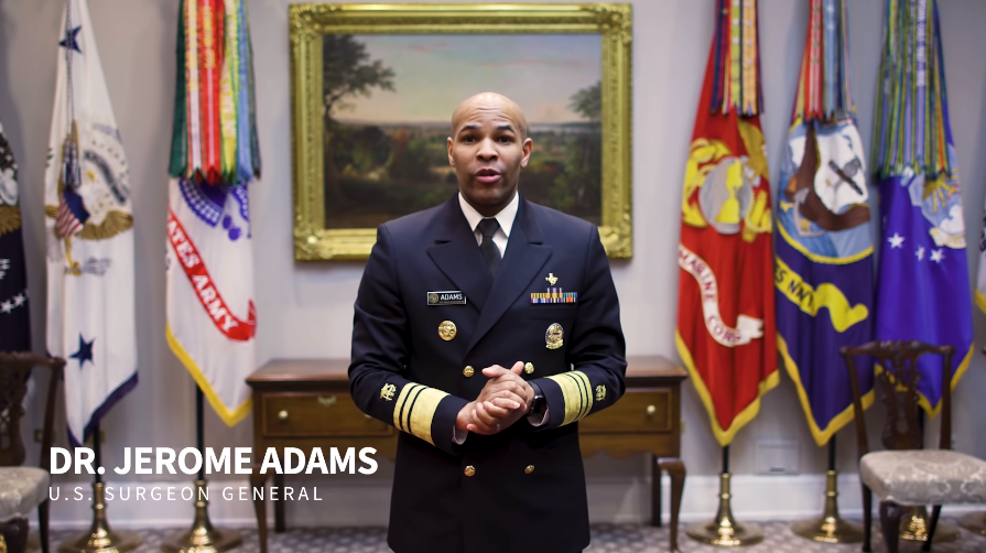 US Surgeon General Video on Face Coverings