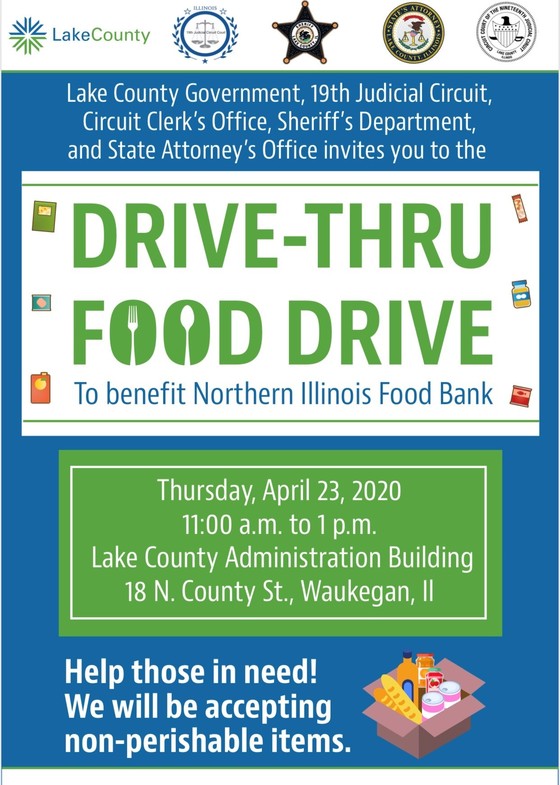 Lake County Government To Host Drive Thru No Contact Food Drive