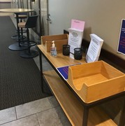 Recorder of Deeds Office drop off desk on the sixth floor