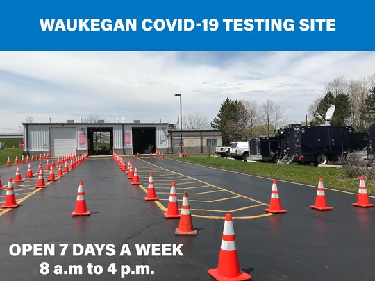 COVID-19 Waukegan Testing Site