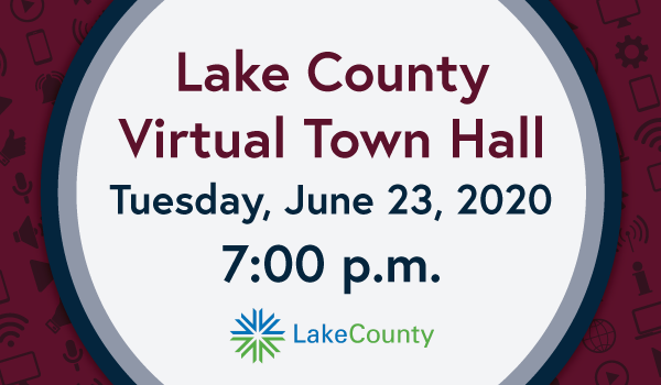 Virtual Town Hall Graphic