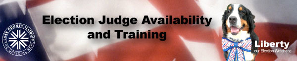 Election Judge Availability and Training