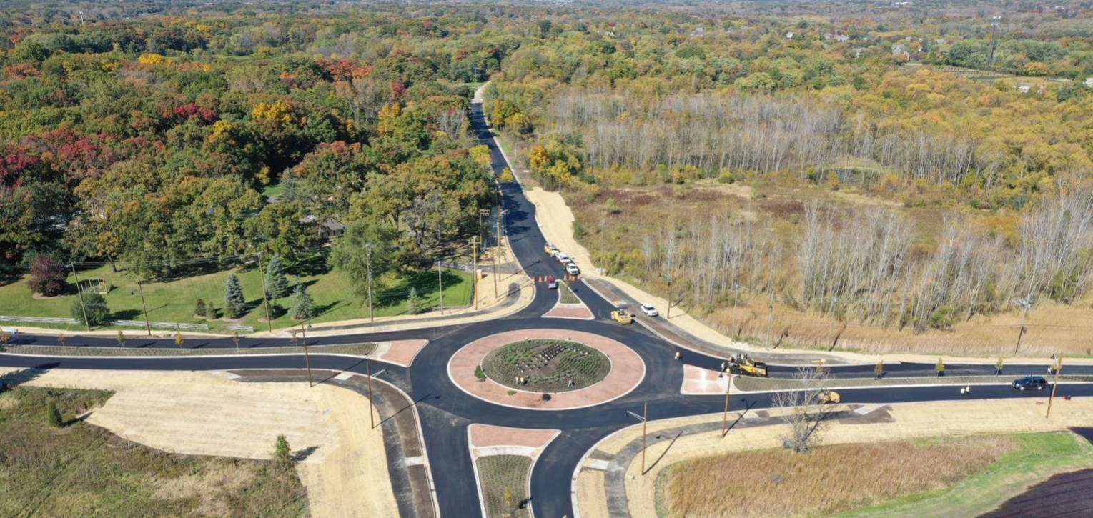 OPEN Dilleys and Wadsworth Road Roundabout