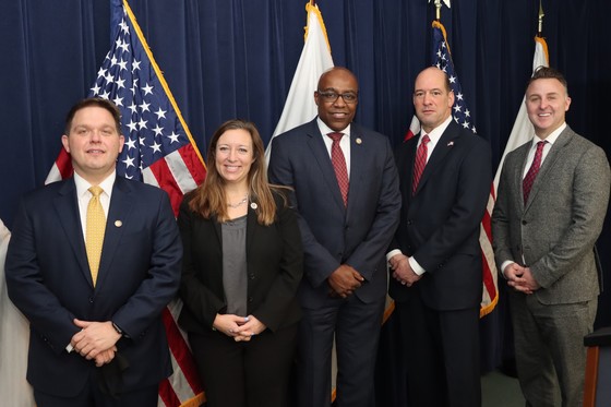State's Attorney Eric Rinehart, State's Attorney Jamie Mosser, Attorney General Kwame Raoul, State's Attorney Bob Berlin, State's Attorney J. Hanley