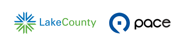 Lake County and Pace Logo