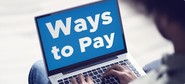 Ways to pay