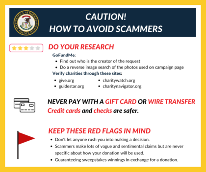 Avoid Scammers English