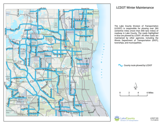 Snow Plow Routes